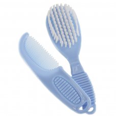 P605-B-BP: Blue Brush & Comb Set (Bulk Pack)